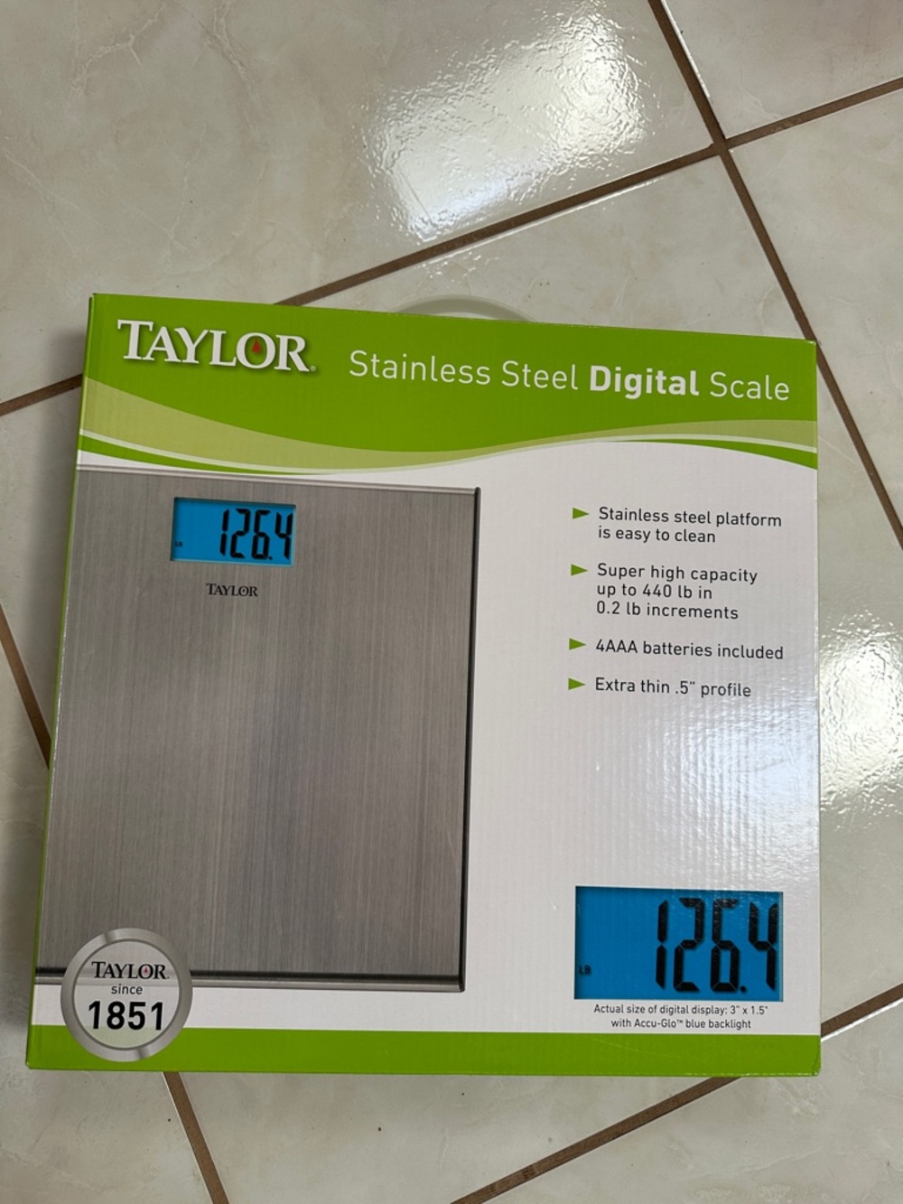 Taylor Stainless Steel Digital Scale